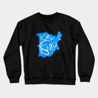 Koh Samui Island Crewneck Sweatshirt